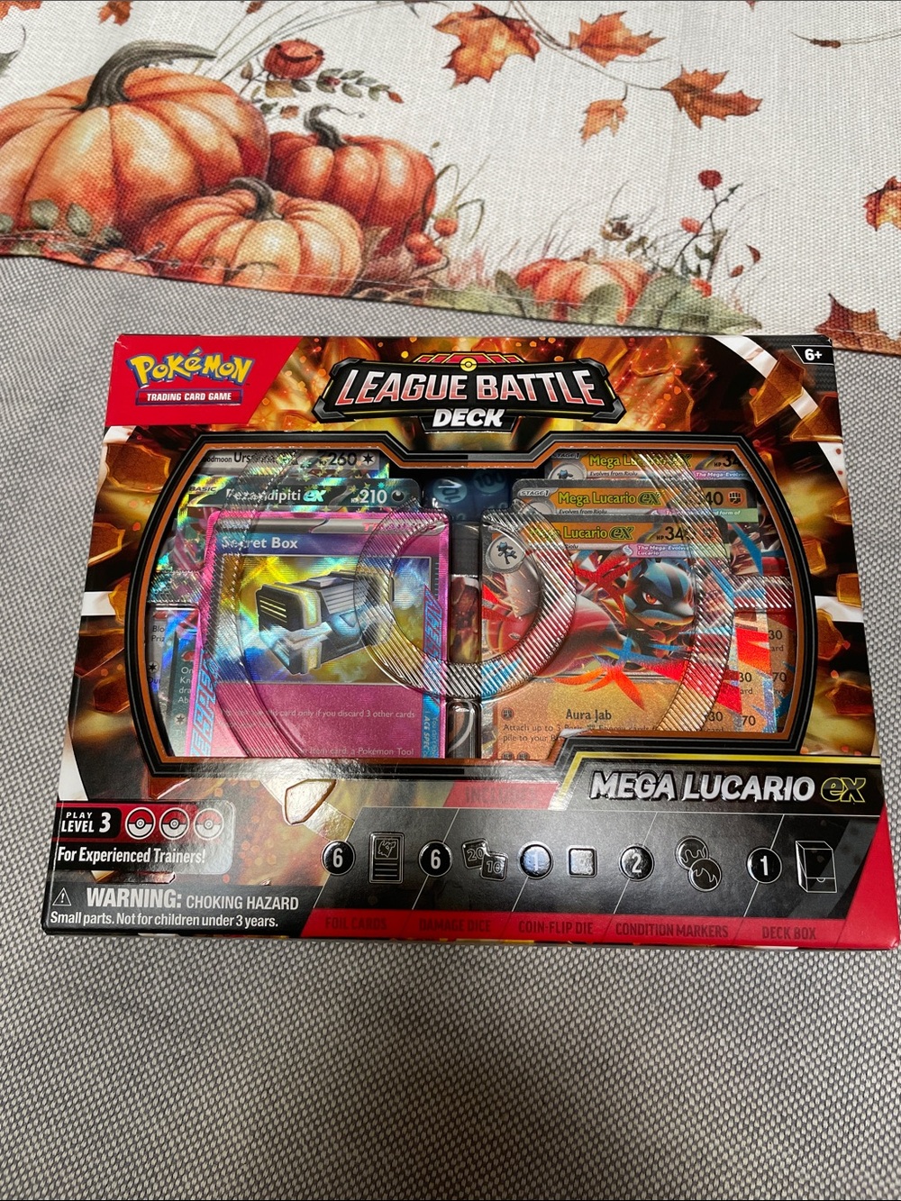 Pokémon League Battle Deck - Mega Lucario EX (Black/Blue)